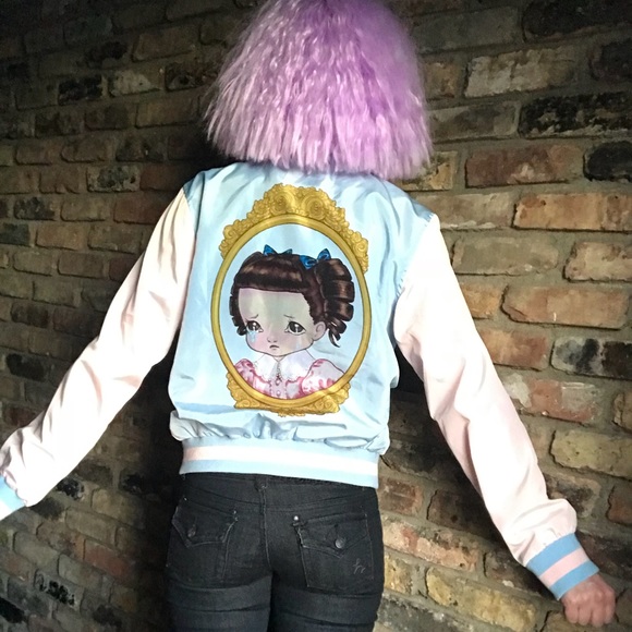 Crybaby varsity/letterman/bomber jacket almost new - Picture 8 of 8